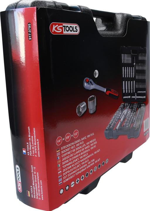 Actual product image KS Tools Socket wrench set (32 mm, 19 mm, 6 mm, 12 mm, 24 mm, 14 mm, 22 mm, 16 mm, 23 mm, 10 mm, 21 mm, 18 mm, 27 mm, 7 mm, 31 mm, 17 mm, 11 mm, 5 mm, 15 mm, 26 mm, 30 mm, 8 mm, 28 mm, 9 mm, 29 mm, 13 mm, 20 mm, 25 mm, 4 mm)