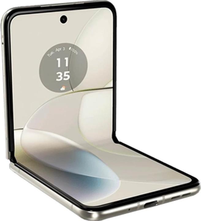 Actual product image Motorola Razr 40 (256 GB, Vanilla cream, 6.90", SIM + eSIM, 64 Mpx, 5G)