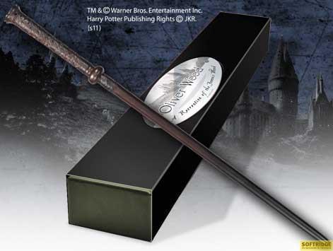 Produktbild Noble Collection Harry Potter Zauberstab Oliver Wood (Charakter-Edition)
