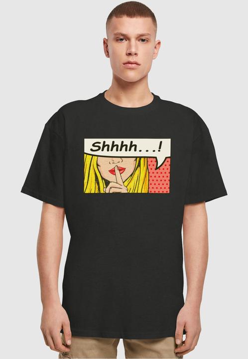 Actual product image Merchcode Silent Sign Comic Heavy Oversized Tee - 112863 (XXL)