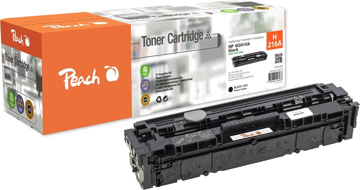 Produktbild Peach Tonermodul schwarz ersetzt HP No. 216A