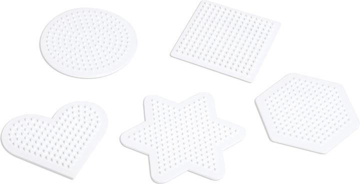 Actual product image Hama Perlen Square, Circle, Hexagon, Heart, Star