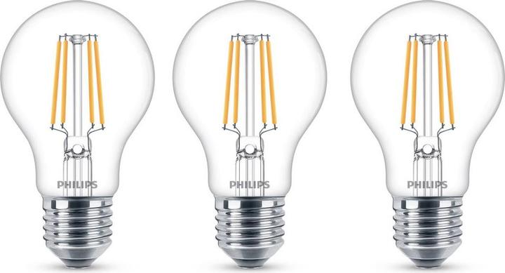 Actual product image Philips Lamp (E27, 4.30 W, 470 lm, 3 x, F)