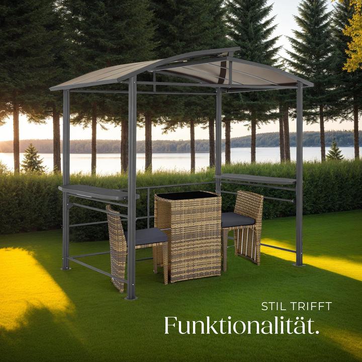 Produktbild tectake Grillpavillon Asado (240 cm, 150 cm)