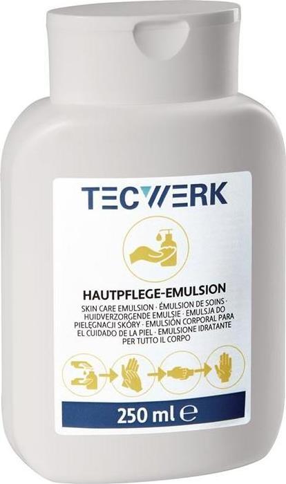 Produktbild Tecwerk Hautpflege-Emulsion 250 ml silikonfrei, leicht parfümiert (Körperlotion, 250 ml)