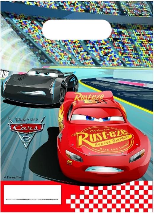 Produktbild Procos Geschenktüten Geburtstag Cars McQueen (Geschenktüte, 6 x)