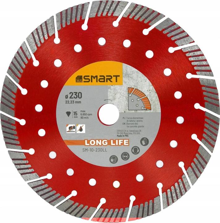 Immagine prodotto smart Disco da taglio diamantato resistente da 230 mm