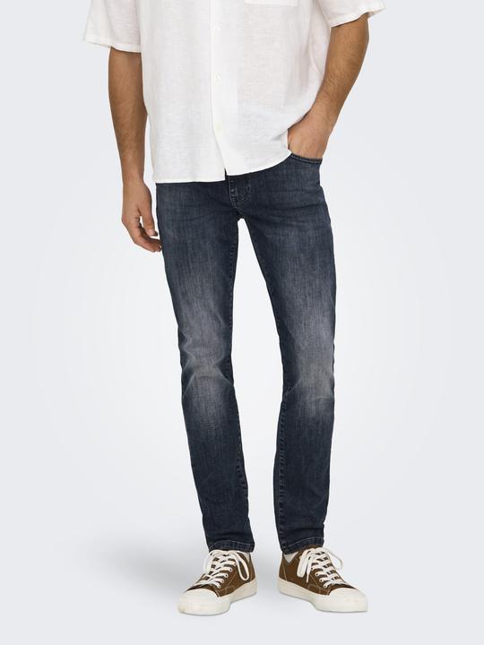 Actual product image Only & Sons ONSLOOM Low Waist Slim Fit Jeans Slim Fit Jeans (W28/L32)