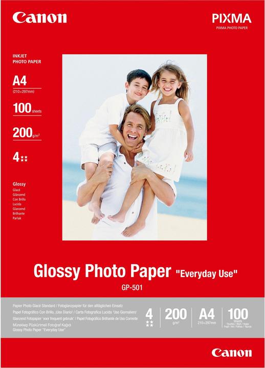 Canon GP-501 Photo sur papier glacé (200 g/m², A4, 100 x)