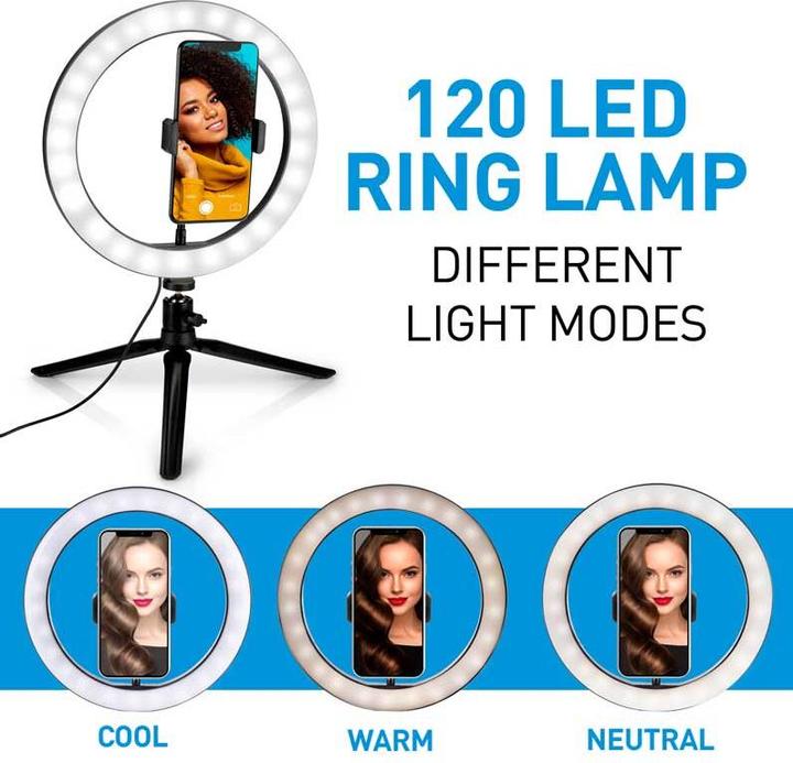 Immagine prodotto Grundig Anello luminoso per selfie 120 LED, 25 cm