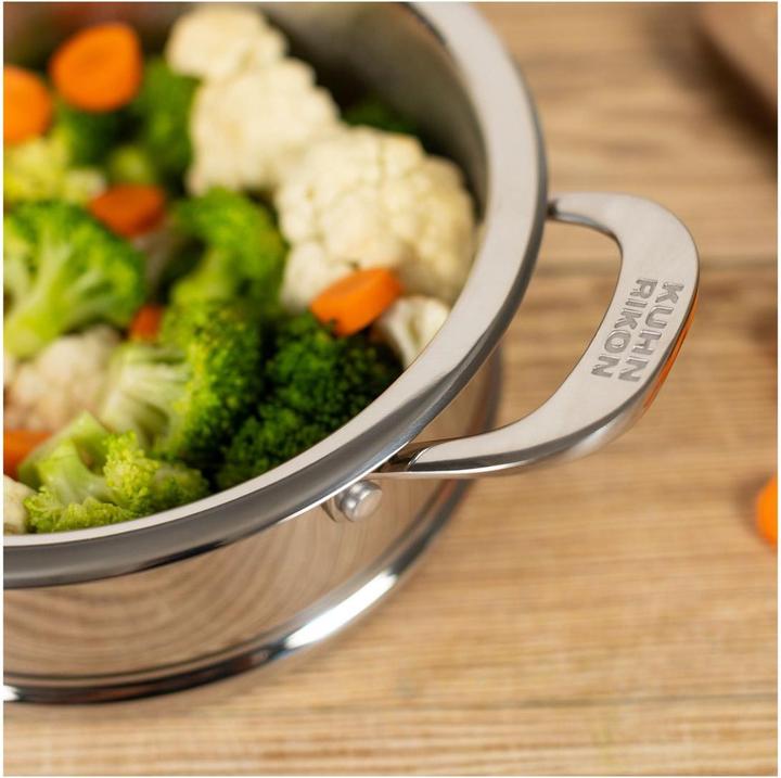 Actual product image Kuhn Rikon Steamer insert with handle Ø 18cm (18 cm, Metal)
