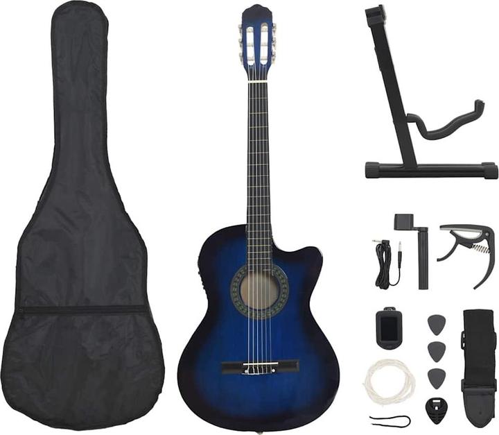 Produktbild VidaXL Hatice (Konzertgitarren Set, Hartplastik, Lindenholz)