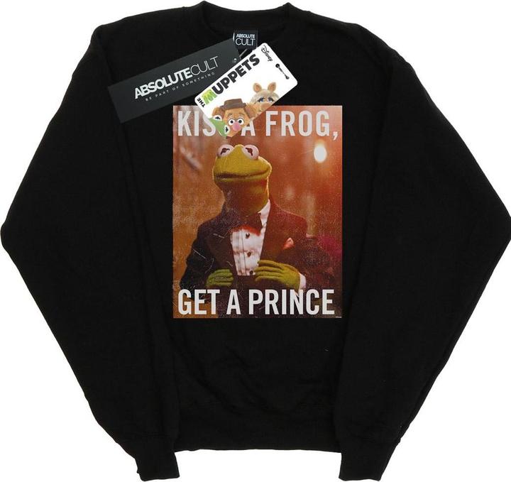 Image du produit Disney - Sweat THE MUPPETS KISS A FROG GET A PRINCE - Femme (M)