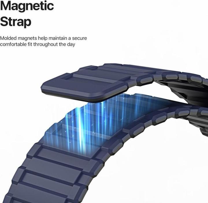 Image du produit Dux Ducis KJ Bracelet (42 mm, 45 mm, 44 mm, 49 mm, Silicone, Aimant)