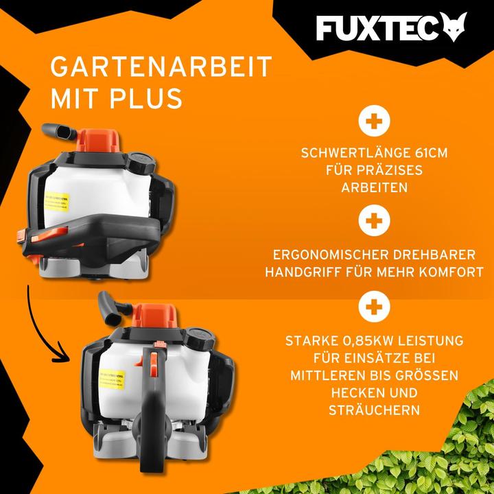 Immagine prodotto Fuxtec Tosasiepi professionale a benzina FX-MHP245 (FX-MHP245) (Tagliasiepi a benzina)