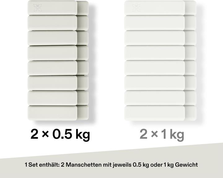 Image du produit Omnana HEROSTRAP Manchette de poids (2 x 0,5 kg)