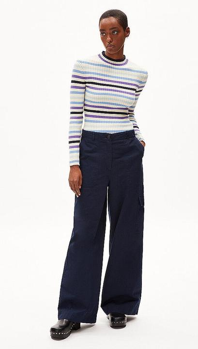 Produktbild Armedangels Long Sleeve Alaania Pullover Multicolors Oatmilk (S)