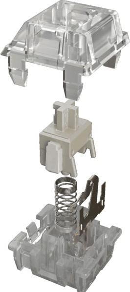 Actual product image Mountain Switch Pack 110pcs Linear 45 Speed