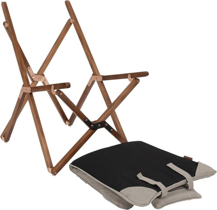 Produktbild Bo-Camp Urban Outdoor collection - Relaxstoel - Bloomsbury - S - Oxford polyester - Beige