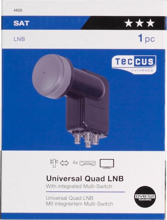 Produktbild Teccus SAT Universal Quad LNB (Quad LNB)
