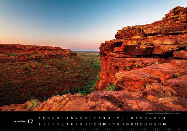 Image du produit Australien Premiumkalender 2026 (50 x 35 cm, Couverture rigide, Allemand)