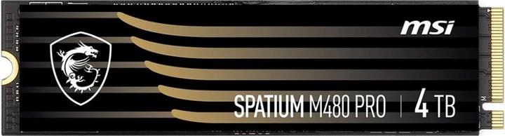Produktbild MSI SPATIUM M480 PRO PCIe 4.0 NVMe M.2 4TB (4000 GB, M.2 2280)