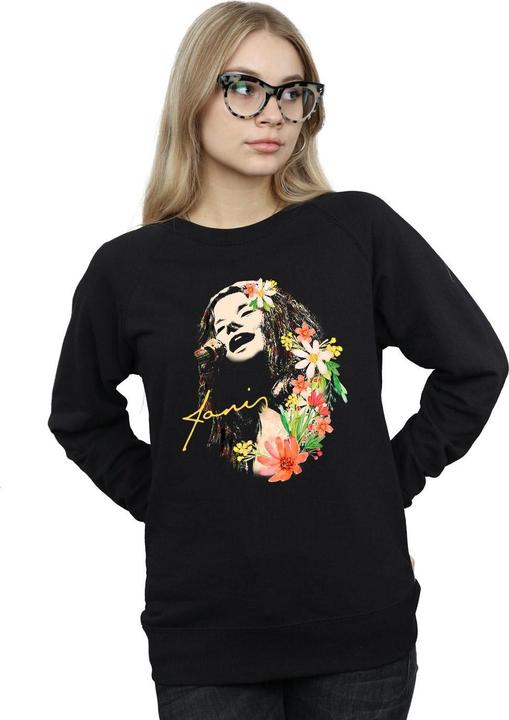 Produktbild Janis Joplin Floral Pattern Sweatshirt (XXL)