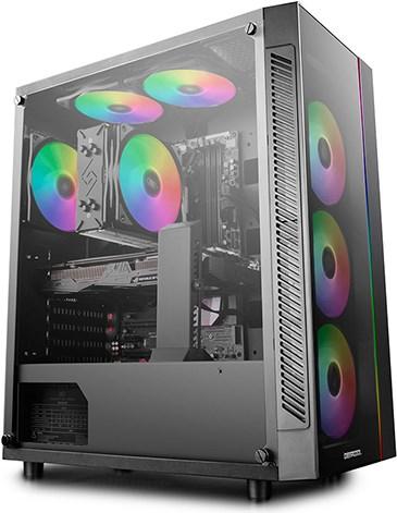 Produktbild Deepcool Matrexx 55 V3 ADD-RGB WH 3F (mATX, Mini-ITX, ATX, E-ATX)