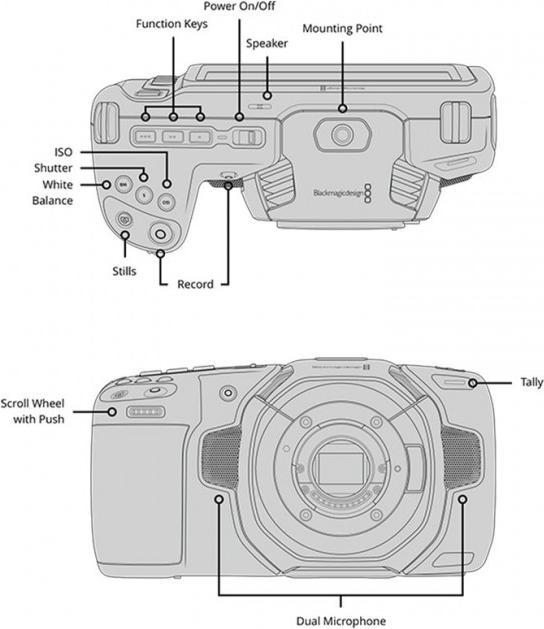 Immagine prodotto Blackmagic Pocket Cinema (8 Mpx, 60p)