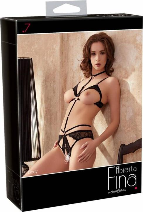 Produktbild Abierta Fina Samt Riemenbody (L)