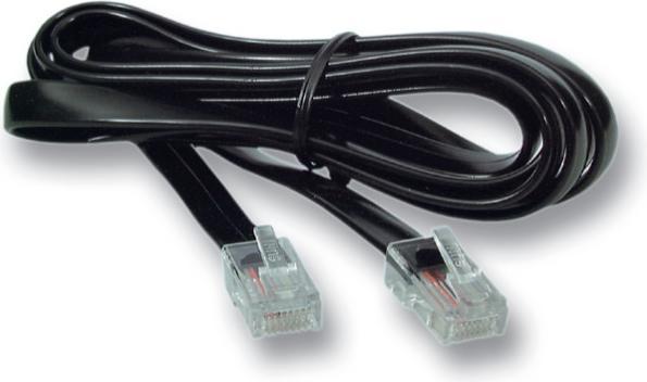Image du produit EFB Elektronik Câble modulaire RJ12 (6/6) / RJ45(8/8), brochage voir texte 6 M