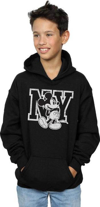 Immagine prodotto Disney Mickey Mouse NY Kicking Felpa con Cappuccio Ragazzi (116)
