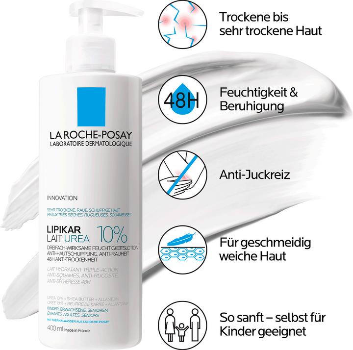Immagine prodotto La Roche Posay Lipikar Latte Urea 10% (Lozione corpo, 400 ml)