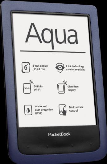 Produktbild PocketBook Aqua (6", 4 GB, Blau)