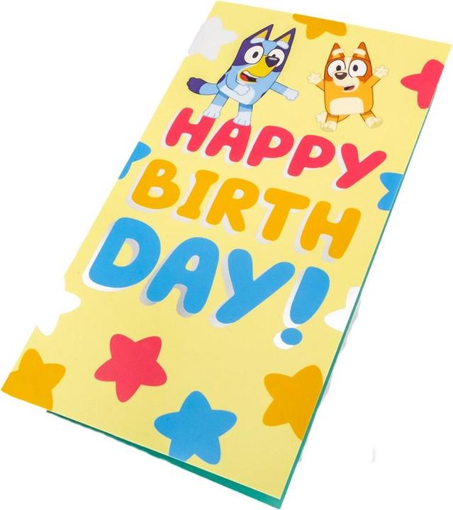 Produktbild Bluey Geburtstagskarte Let's Have Fun Papier (1 Stk.)
