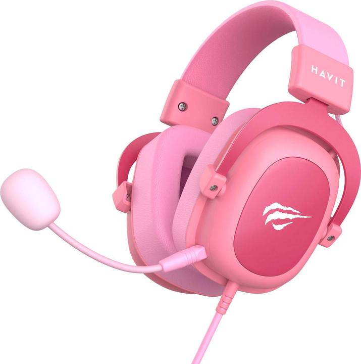 Produktbild Havit H2002D gaming headphones (pink) (Kabelgebunden)