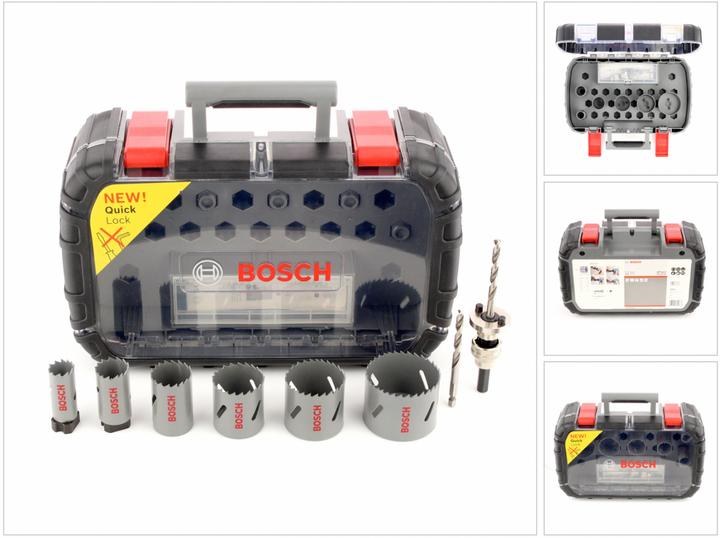 Produktbild Bosch Professional Zubehör HSS Bi-Metall-Lochsägen-Set (22, 29, 35, 44, 51, 64 mm)