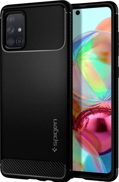 Actual product image Spigen rugged army (Samsung Galaxy A71)