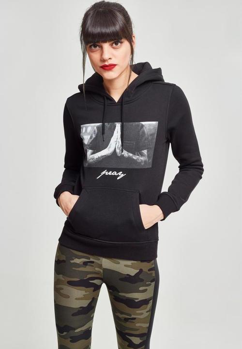 Immagine prodotto Merchcode Felpa con cappuccio da donna Pray (M)