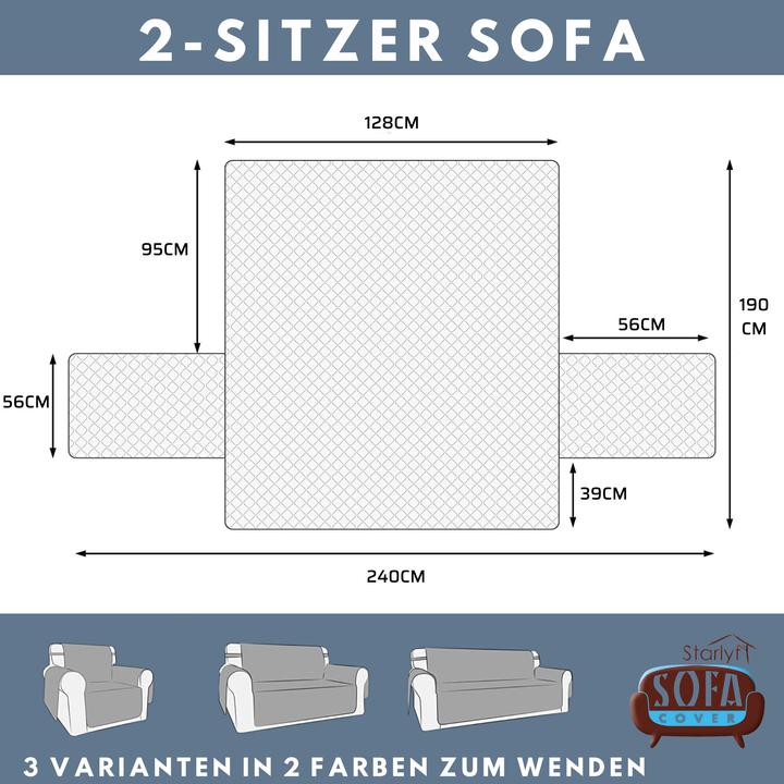 Actual product image Starlyf Sofa Cover