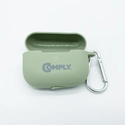 Actual product image Comply AirpodsPro Protective Silicon Case green (Headphone bag)