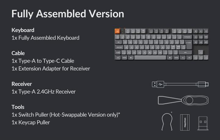 Produktbild Keychron K1 Max (CH, Kabellos, Kabelgebunden)