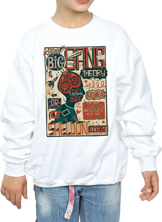 Immagine prodotto Big Bang Theory Infographic Poster Felpa Ragazze (128)