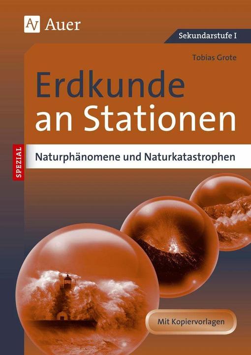Produktbild Naturphänomene und Naturkatastrophen an Stationen (Deutsch, Tobias Grote, 2019)