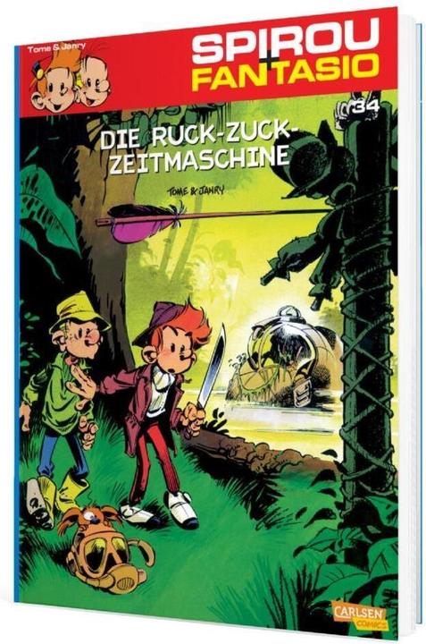 Actual product image Spirou and Fantasio, Volume 34 (André Franquin, Tome, German)