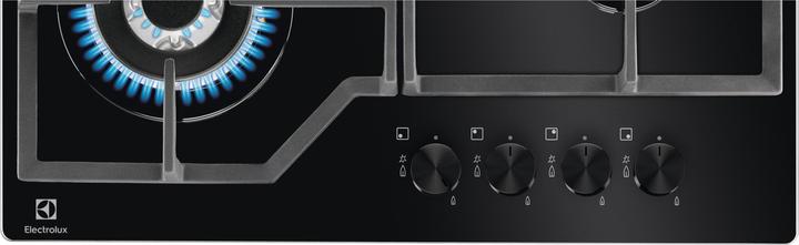 Image du produit Electrolux EGM6343YAK Noir Table de cuisson à gaz encastrable 4 Cuisine(s)