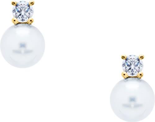 Produktbild Candy Ohrstecker Dea, 925 Sterling Silber, vergoldet (925er Sterlingsilber, 925 Sterling Silber, 18k vergoldet)