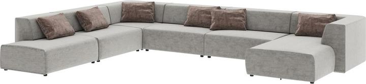 Image du produit Kare Design Grand canapé d angles Infinity Miami gris 417 (Canapé d'angle)
