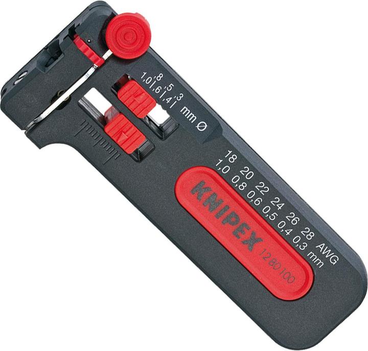 Produktbild Knipex Mini-Abisolierwerkzeug (100 mm)