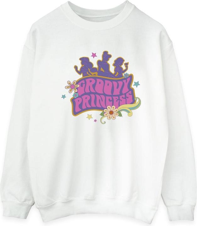Actual product image Disney Mens Princesses Groovy Princess Sweatshirt (L)